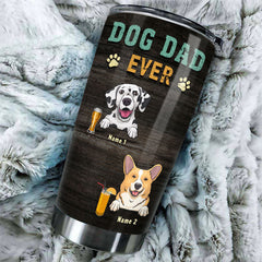 Best Bearded Beer Lovin' - Gift For Dad. Personalized Tumbler