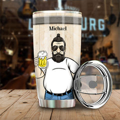 If I Gotta Rock The Dad Bod. Imma Make It Look Sexy - Gift For Dad - Personalized Tumbler