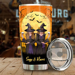 I Hope We're Friends Until We Die - Personalized Tumbler - Gift For Bestie. Best Friend. Sister. Birthday Gift For Bestie And Friend. Halloween Gift
