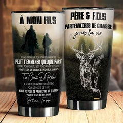 Père Et Fils - Partenaires De Chasse Pour La Vie - Tumbler French