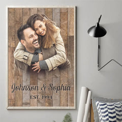 Custom Photo In A Room Full Of Art. I'd Still Stare At You - Couple Personalized Custom Vertical Poster - Gift For Husband Wife. Anniversary