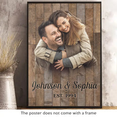 Custom Photo In A Room Full Of Art. I'd Still Stare At You - Couple Personalized Custom Vertical Poster - Gift For Husband Wife. Anniversary