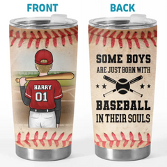 Compete Like You've Never Lost - Family Personalized Custom Tumbler - Gift For Family Members. Baseball Players. Baseball Lovers