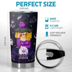 Witch Vibes Only - Personalized Custom Witch Tumbler - Halloween Gift For Witches. Yourself