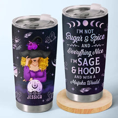 Witch Vibes Only - Personalized Custom Witch Tumbler - Halloween Gift For Witches. Yourself