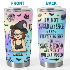 Every Witch Deserves A Touch Of Magic This Halloween - Personalized Custom Witch Tumbler - Halloween Gift For Witches. Yourself