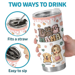 You Are My Fur Baby And My Greatest Joy - Dog Personalized Custom 3D Inflated Effect Printed Tumbler - Gift For Pet Owners. Pet Lovers