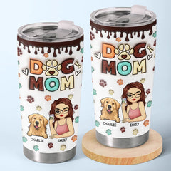 You Are Not Just A Pet. You Are Family - Dog & Cat Personalized Custom 3D Inflated Effect Printed Tumbler - Gift For Pet Owners. Pet Lovers