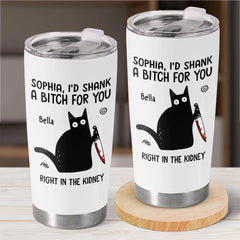 I've Got Your Back. No Matter What - Friend Personalized Custom Tumbler - Christmas Gift For  Best Friends. Sisters. Family Members. Coworkers
