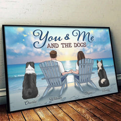 Together. We Are A Family Of Love - Couple Personalized Custom Horizontal Poster - Gift For Husband Wife. Anniversary
