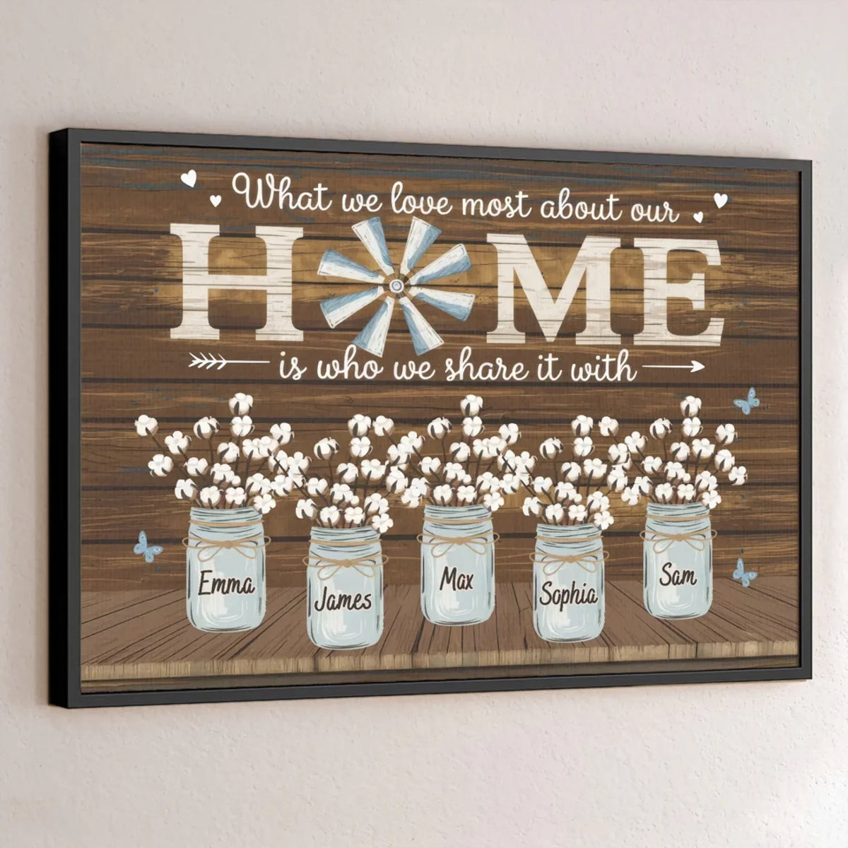 Making Memories With My Family - Family Personalized Custom Horizontal Poster - Gift For Family Members