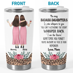 I Will Always Be With You - Family Personalized Custom Tumbler - Gift For Mom. Daughter