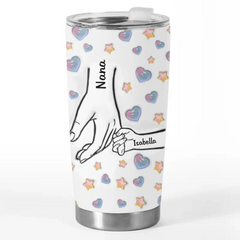 Together Always. No Matter What - Family Personalized Custom 3D Inflated Effect Printed Tumbler - Mother's Day. Gift For Mom. Grandma