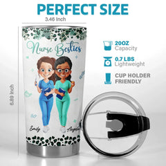 We Laugh. We Save Lives Together - Nurse Personalized Custom Tumbler - Appreciation. Thank You Gift. Nurse Life. Doctor Life