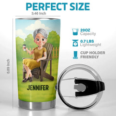 Retired. Not Expired - Personalized Custom Tumbler - Appreciation. Retirement Gift For Yourself. Best Friends. Siblings. Family Members. Coworkers