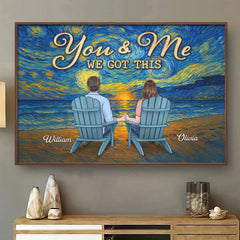 Custom Horizontal Poster - Personalized Anniversary Wedding Gifts For Husband And Wife. Him And Her - Still My Favorite View