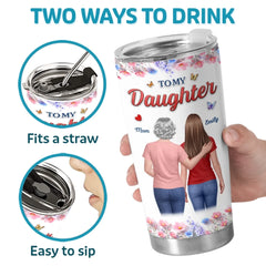 Custom Tumbler - Personalized Birthday Gifts For Daughter - My Sweetest Forever