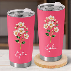 Custom Tumbler - Personalized Best Friend Birthday Gifts For Women. Besties. Sisters. BFF. Family. Yourself - Be Proud Of Yourself