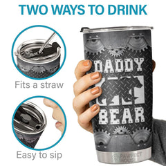 You're The Man Dad The Old Man But Still The Man - Tumbler - To My Dad. Gift For Dad. Dad Gift From Daughter And Son. Birthday Gift For Dad