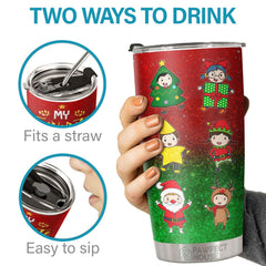 My Favorite Child Gave Me This Cup - Tumbler - Christmas Gift For Family. Couple. Friends. Christmas Decoration. Holiday Gift