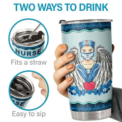 Nurse Nutrition Facts Miracle Worker - Tumbler - Appreciation. Graduation. Retirement. Thank You Gift For Nurse. Nurse Week Gift. Nurse Life