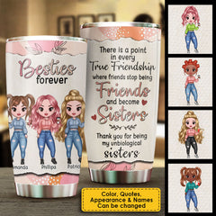 Because Of You. I Smile A Lot More - Personalized Tumbler