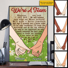 I Got Us - Personalized Vertical Poster