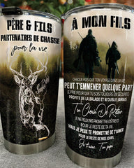 Père Et Fils - Partenaires De Chasse Pour La Vie - Tumbler French