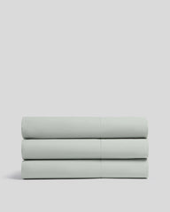 Percale Top Sheet - FINAL SALE (Sage)