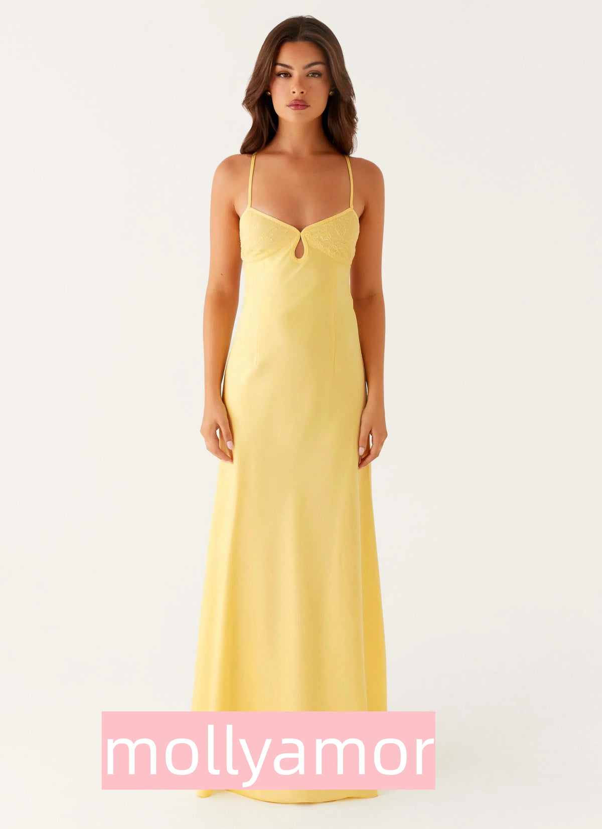 Joanie Maxi Dress - Yellow