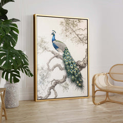 Elegant Peacock Print