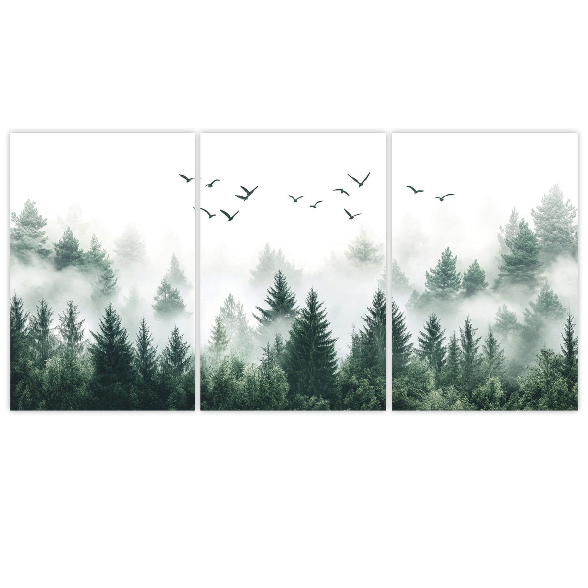 Above the Evergreens Set of 3 Prints