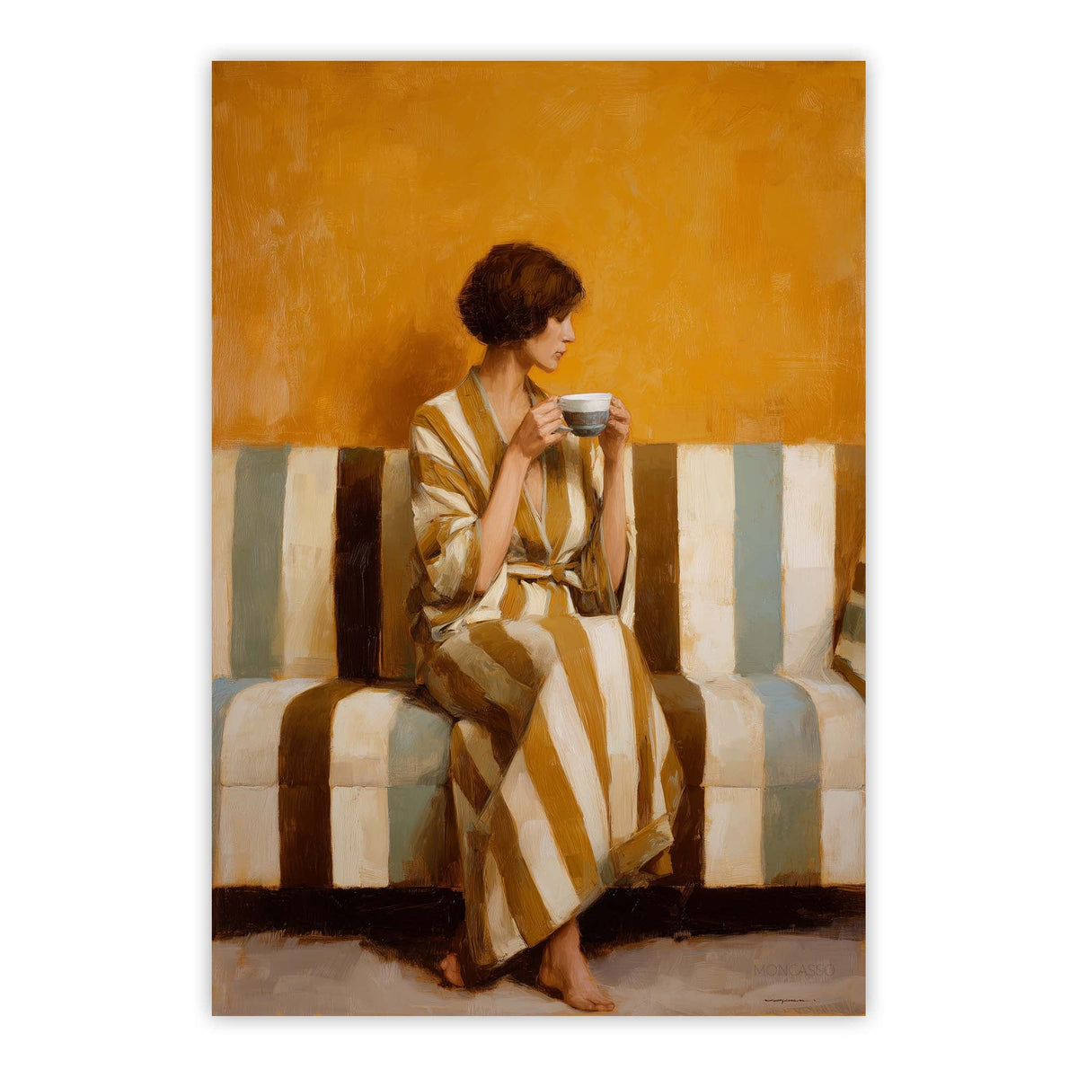 Amber Silence Print