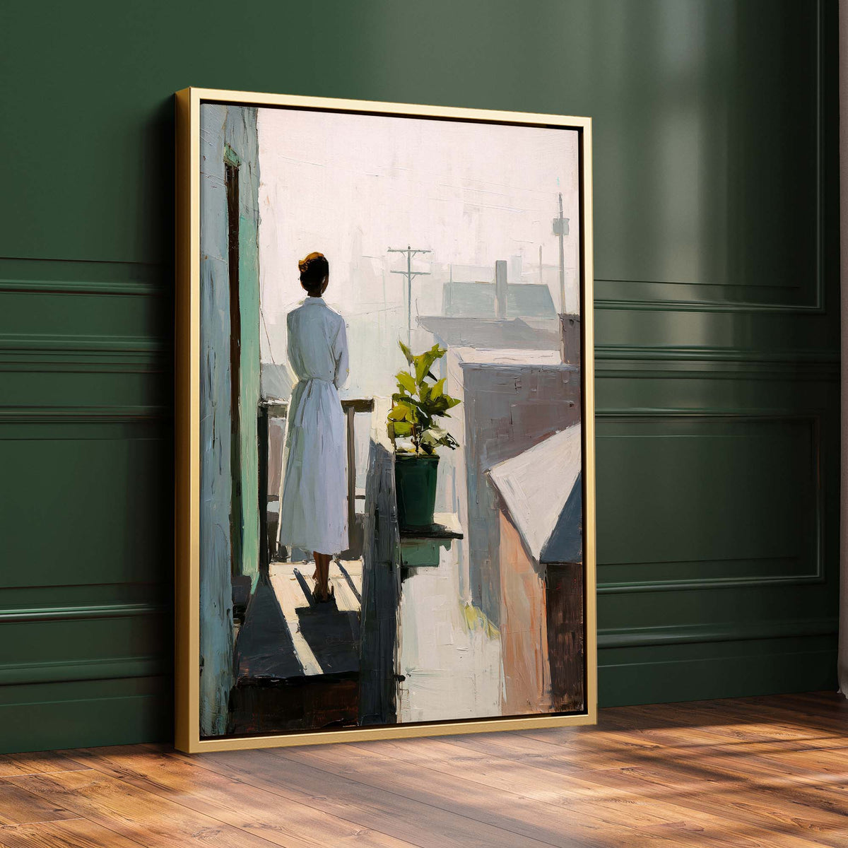 Balcony Stillness Print