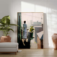 Balcony Stillness Print