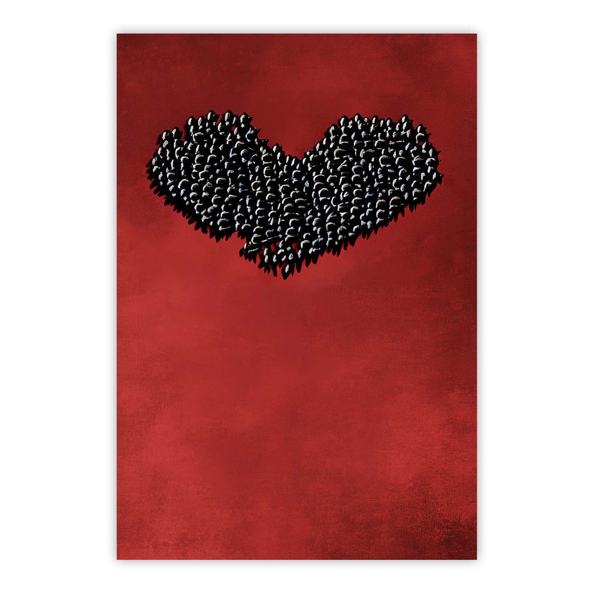 Blackbird Heart Print