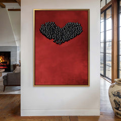 Blackbird Heart Print