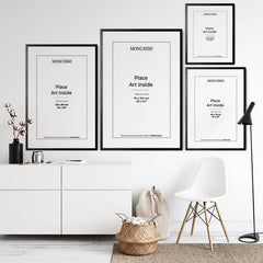 Black Fine Art Frame, A2 (42 x 59.4 cm)