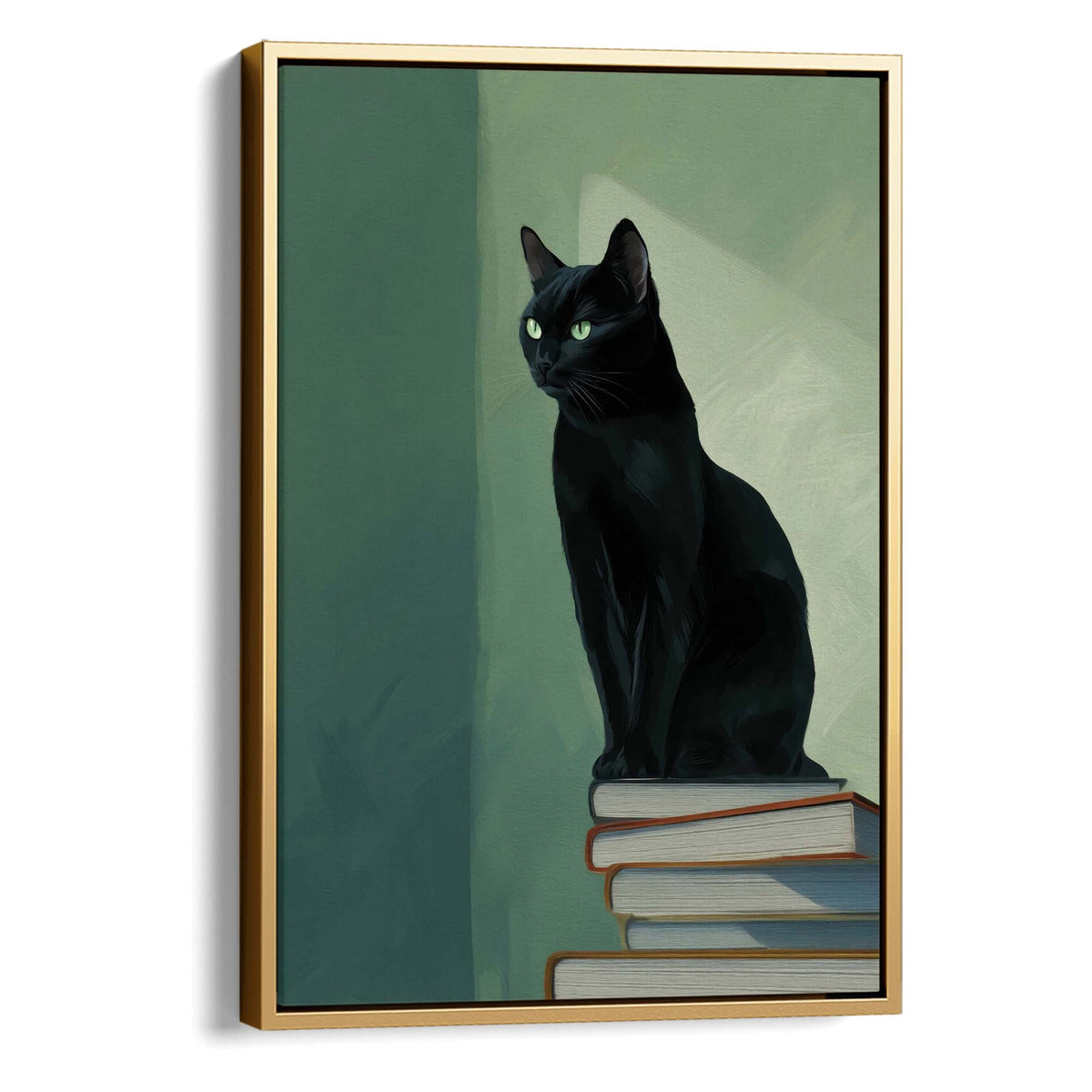 The Scholar's Cat Print