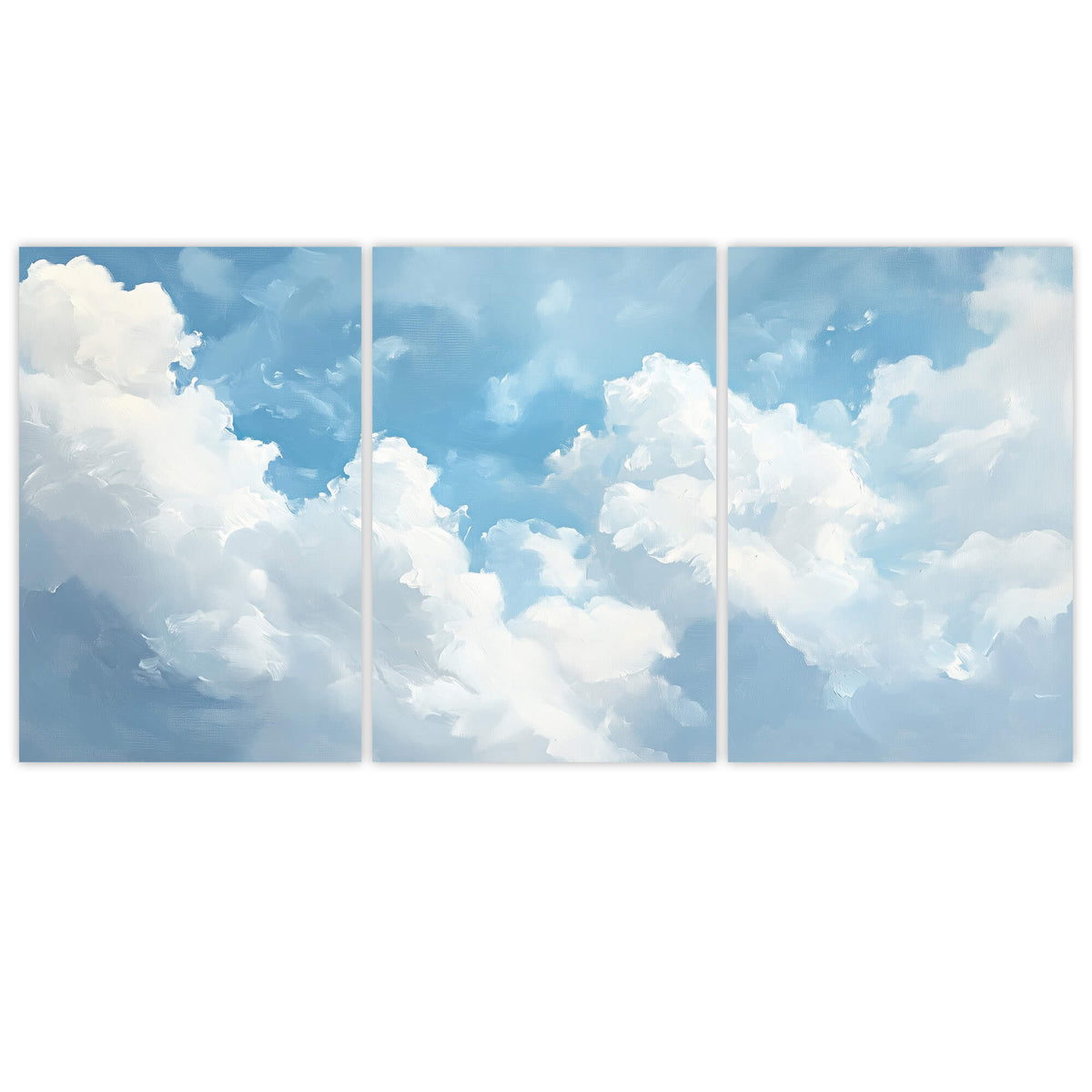Blissful Clouds Set of 3 Prints