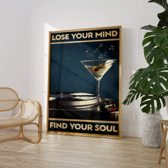Blue Soul Print