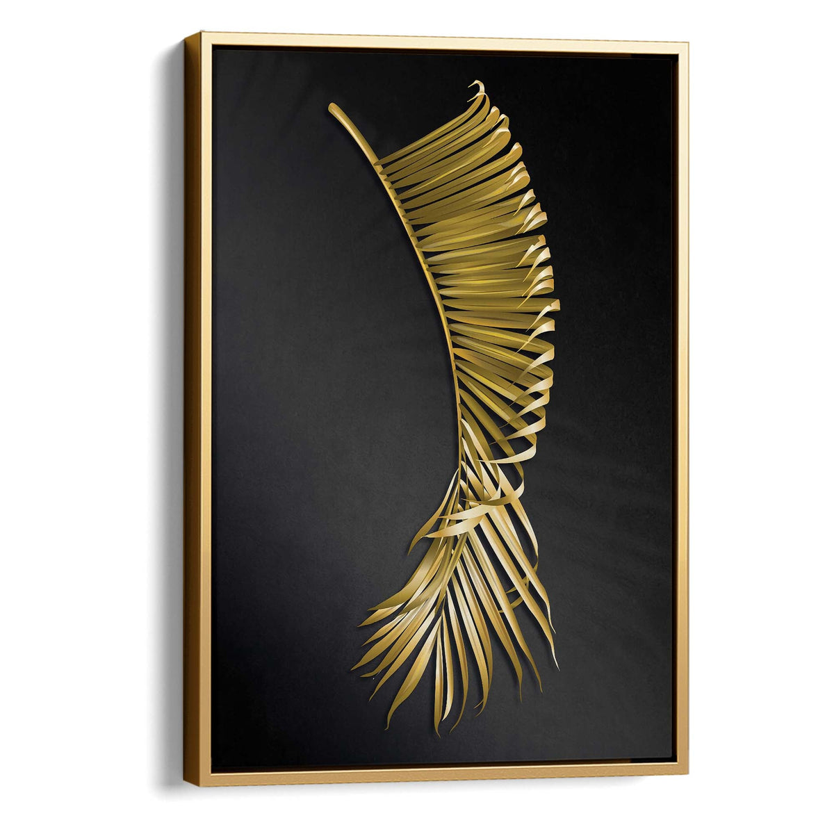 Golden Frond Print