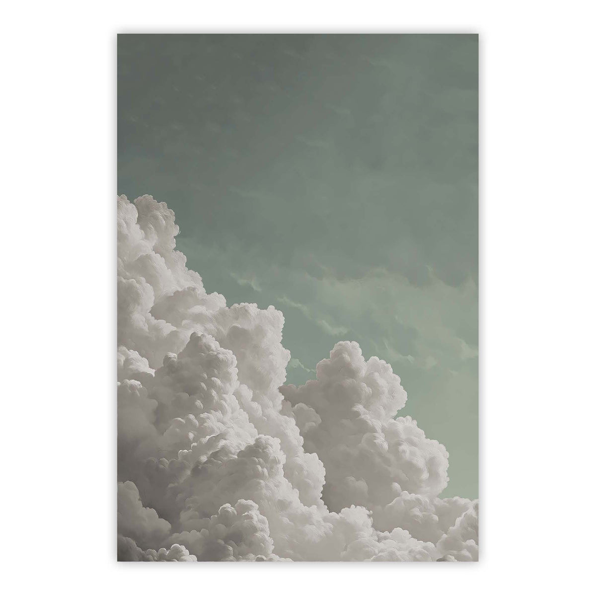 Tranquil Billowing Cloud Print