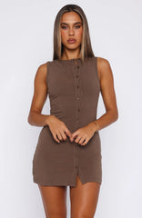 Things For You Mini Dress Mocha