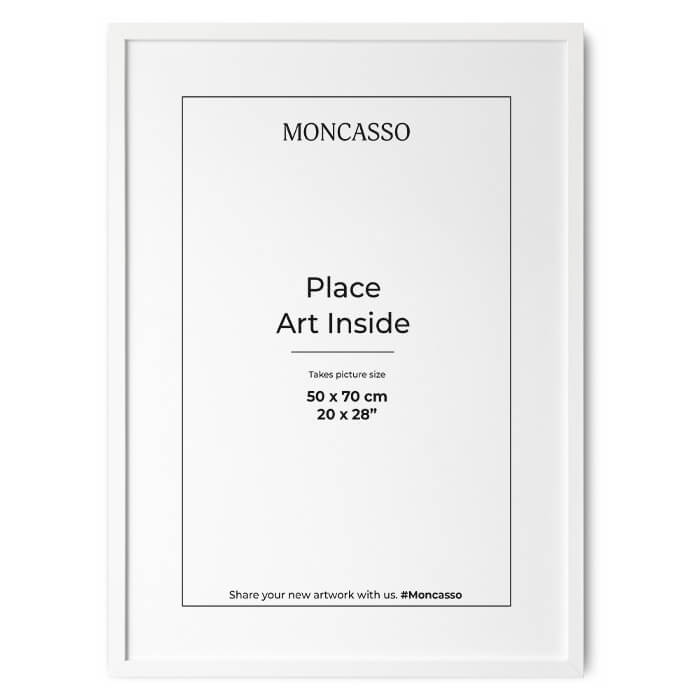 White Fine Art Frame, 20" x 28" in