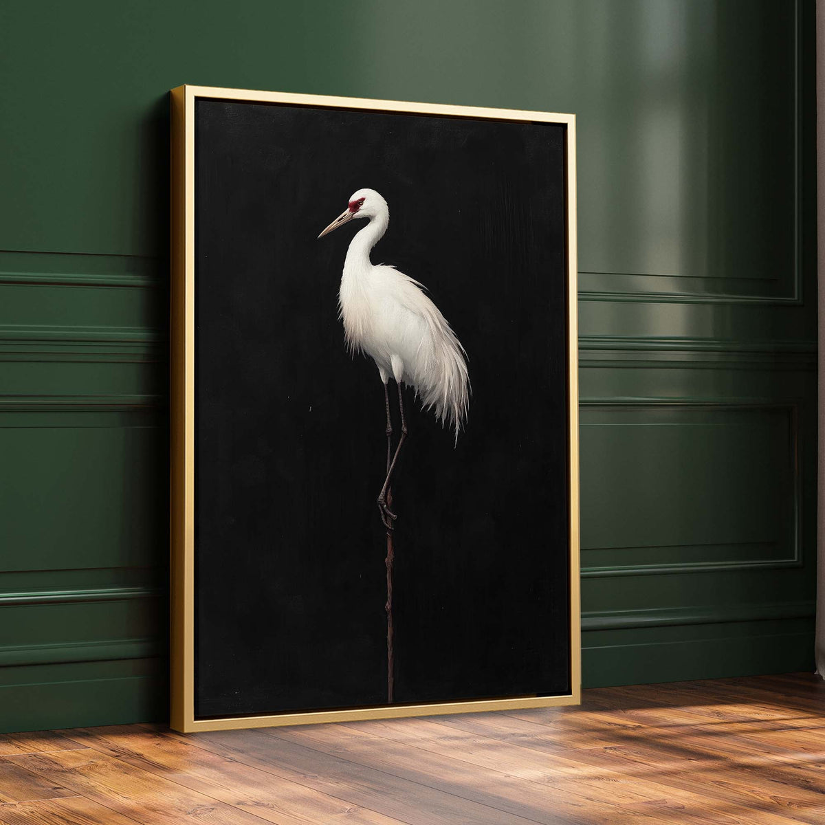 Midnight Crane No2 Print