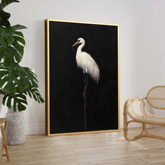 Midnight Crane No2 Print