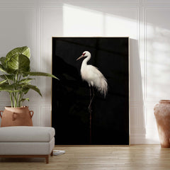 Midnight Crane No2 Print