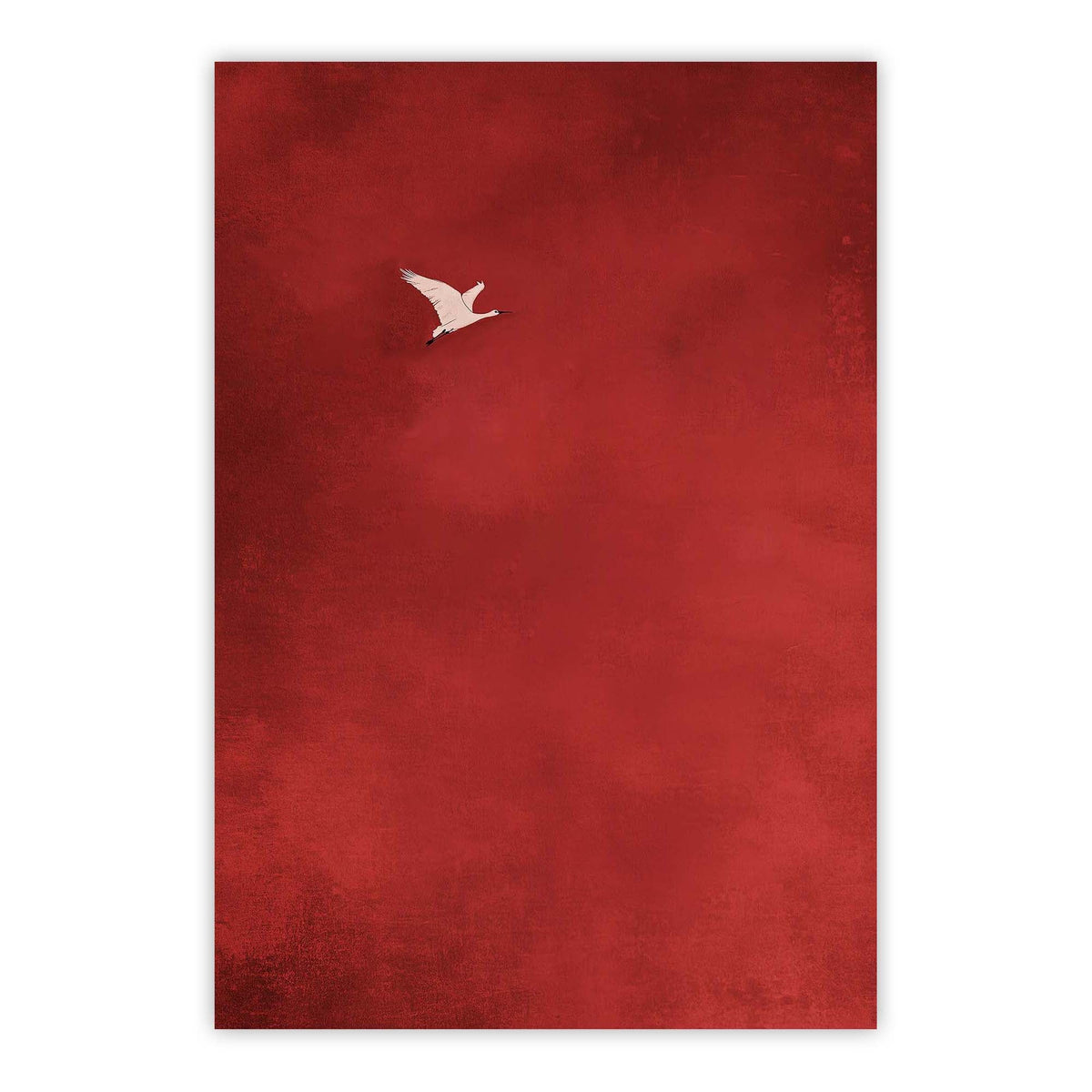 Crimson Ascent Print