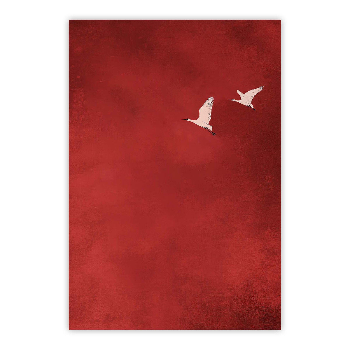 Crimson Skydance Print